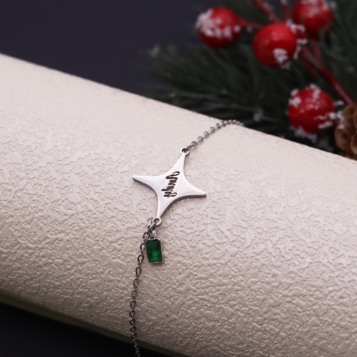 Personalized Shooting Star Name Bracelet, Custom Celestial Gift
